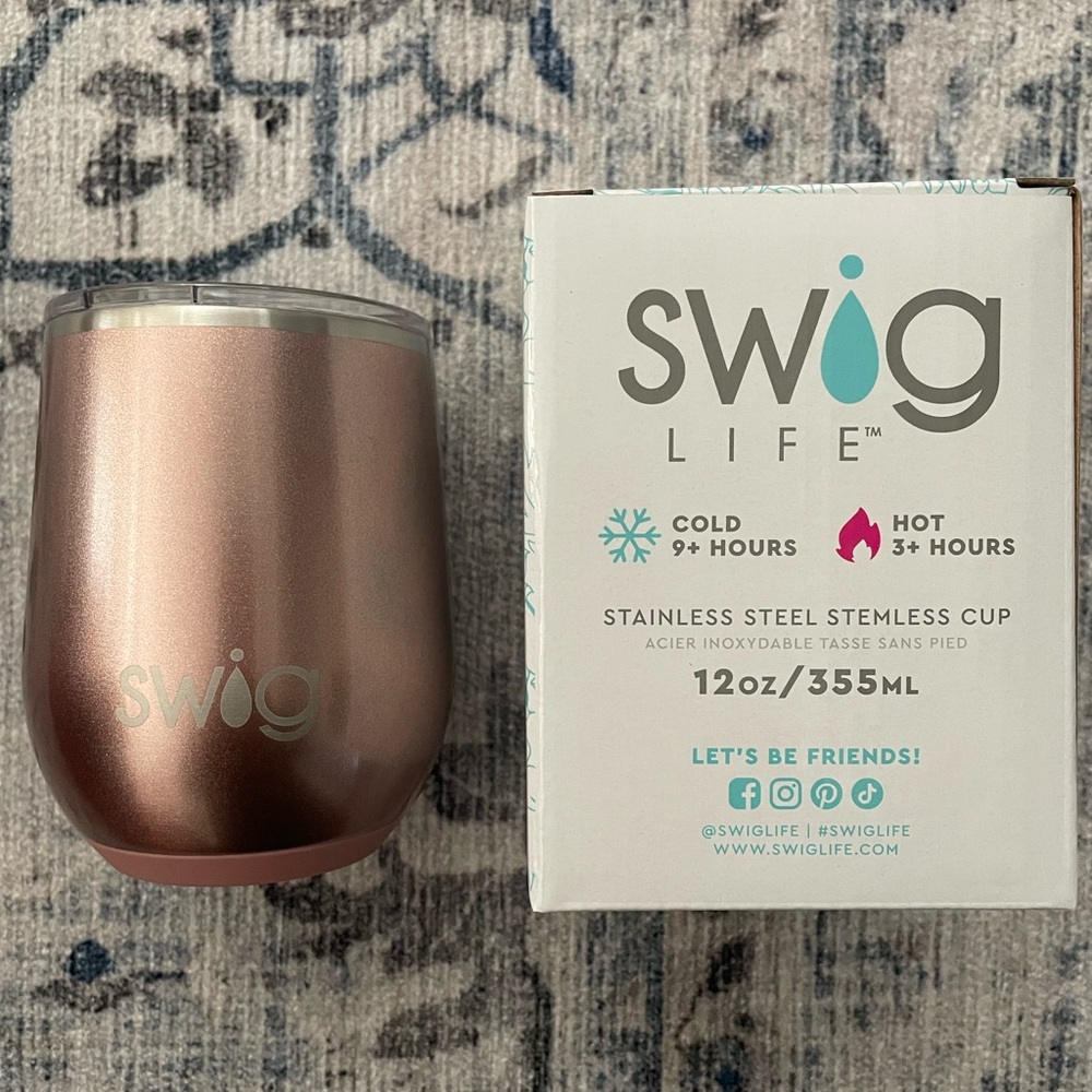 Stainless Steel Stemless Wine Cup